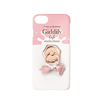 レディースファッションブランドmayla classicのスマホケース、ギドリー リングオブジェ付き・スマートフォンケース カラーはミルウォーディー iPhone6s/6/7/8/SE(第2世代) MILiP678 指定なし 指定なし 指定なし