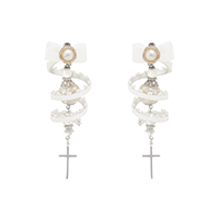 レディースファッションブランドmayla classicのピアス／イアリング、アーメンガード・イヤオブジェ カラーはホワイト/イヤリング WH/CE 指定なし 指定なし 指定なし