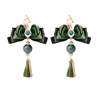 レディースファッションブランドmayla classicのピアス／イアリング、ヴィオレッタ・イヤオブジェ カラーは翠/イヤリング GR/CE 指定なし 指定なし 指定なし