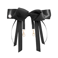 レディースファッションブランドmayla classicのヘアオブジェ、キャロディ・ヘアオブジェ マスクリーフ カラーはブラック BK 指定なし 指定なし 指定なし