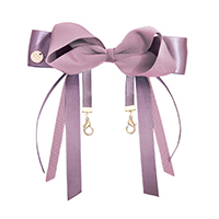 レディースファッションブランドmayla classicのヘアオブジェ、キャロディ・ヘアオブジェ マスクリーフ カラーはパープル PP 指定なし 指定なし 指定なし