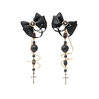 レディースファッションブランドmayla classicのピアス／イアリング、アーメンガード レクイエム・イヤオブジェ カラーはムーンライト/イヤリング BK/CE 指定なし 指定なし 指定なし