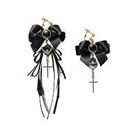 レディースファッションブランドmayla classicのピアス／イアリング、セラフィム・イヤオブジェ カラーはルシファー/イヤリング BK/CE 指定なし 指定なし 指定なし