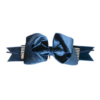 レディースファッションブランドmayla classicのヘアオブジェ、プリンセスコレクション クロワ・ポニーフックヘアオブジェ カラーはイリス・エル・サント・クロワ IR 指定なし 指定なし 指定なし