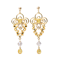 レディースファッションブランドmayla classicのピアス／イアリング、魔法少女まどか☆マギカ アイコニックオブジェ ～オリジナルセット～ カラーは巴マミ/イヤリング TM/CE 指定なし 指定なし 指定なし