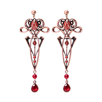 レディースファッションブランドmayla classicのピアス／イアリング、魔法少女まどか☆マギカ アイコニックオブジェ ～オリジナルセット～ カラーは佐倉杏子/イヤリング SK/CE 指定なし 指定なし 指定なし