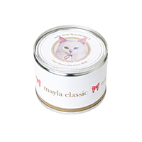 レディースファッションブランドmayla classicのペットフード、M-can PROJECT M-can 猫缶 カラーはホワイト缶 WH 指定なし 指定なし 指定なし