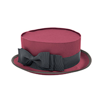 レディースファッションブランドmayla classicのハット、ルボン カラーはボルドー BD 指定なし 指定なし 指定なし