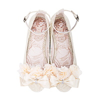 レディースファッションブランドmayla classicのパンプス、アルフォンス・ミュシャ カラーはローズ Rose パーティー 2.0cm ラウンドトゥ