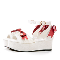 レディースファッションブランドmayla classicのサンダル、ペトロシャン・ケークス カラーはストロベリーショート SST ヒール 5.0cm オープントゥ