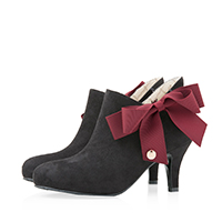 レディースファッションブランドmayla classicのブーティー、パルディム・フィール カラーは愛／Love RD ヒール 7.0cm ラウンドトゥ