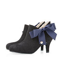 レディースファッションブランドmayla classicのブーティー、パルディム・フィール カラーはインディゴの告白／Confessions of Indigo IG ヒール 7.0cm ラウンドトゥ