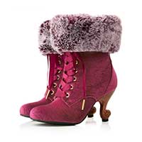 レディースファッションブランドmayla classicのブーツ、プリンセス・ジュリエドゥクルドネ カラーはアンジェリーク・エル・サント・クロワ AL ヒール 8.0cm ラウンドトゥ