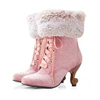 レディースファッションブランドmayla classicのブーツ、プリンセス・ジュリエドゥクルドネ カラーはメリーウェーデン・エル・サント・クロワ MW ヒール 8.0cm ラウンドトゥ