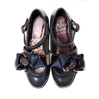 レディースファッションブランドmayla classicのパンプス、マイラクラシック・マナーアリス × ロジューヌ カラーは豚と胡椒とチョコレート RABL 指定なし 2.0cm ラウンドトゥ