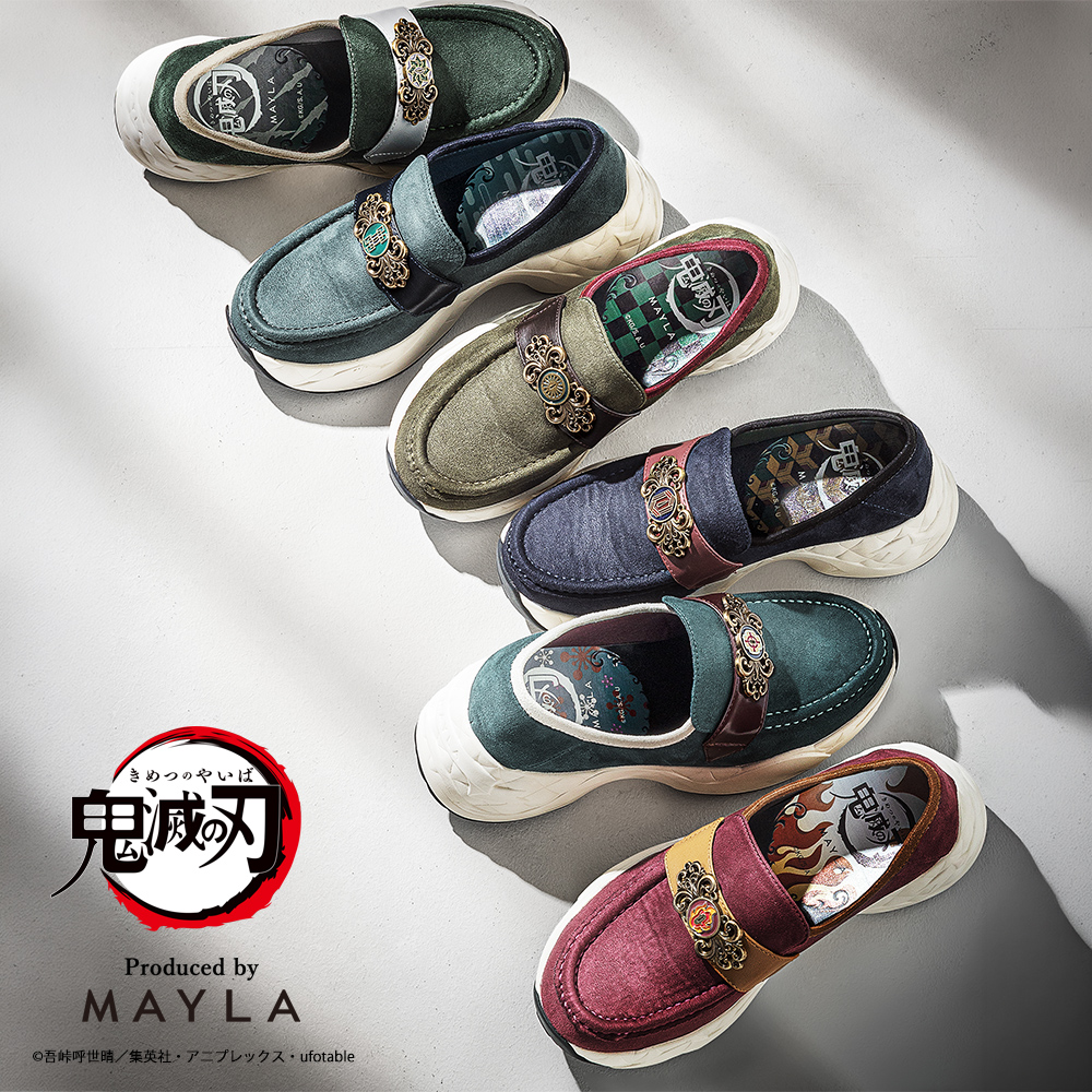 鬼滅の刃 アイコニック シューズ オブジェ ローファースニーカー- MAYLA