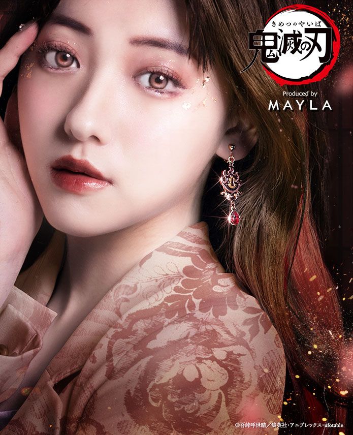 鬼滅の刃 アイコニック イヤオブジェ ～鍔～- mayla classic