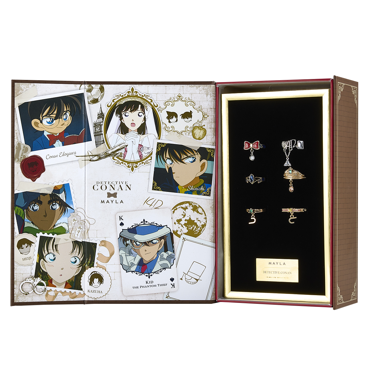 名探偵コナン アイコニック ストーリー リングオブジェ- MAYLA