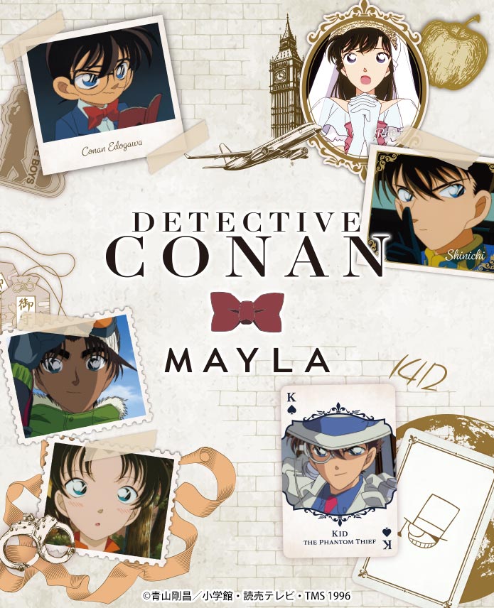 名探偵コナン アイコニック ストーリー リングオブジェ- MAYLA