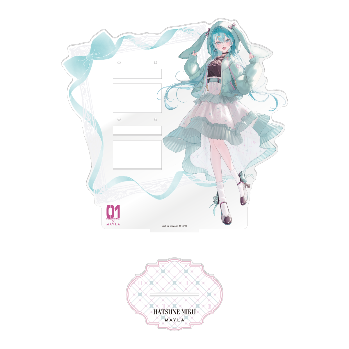 初音ミク アイコニック アクセサリーアクリルスタンド- MAYLA