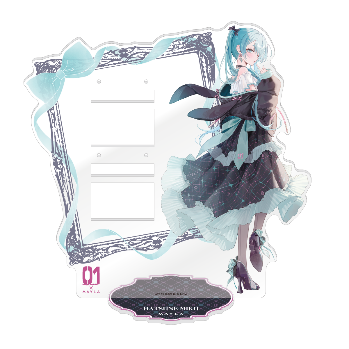 初音ミク アイコニック アクセサリーアクリルスタンド- MAYLA