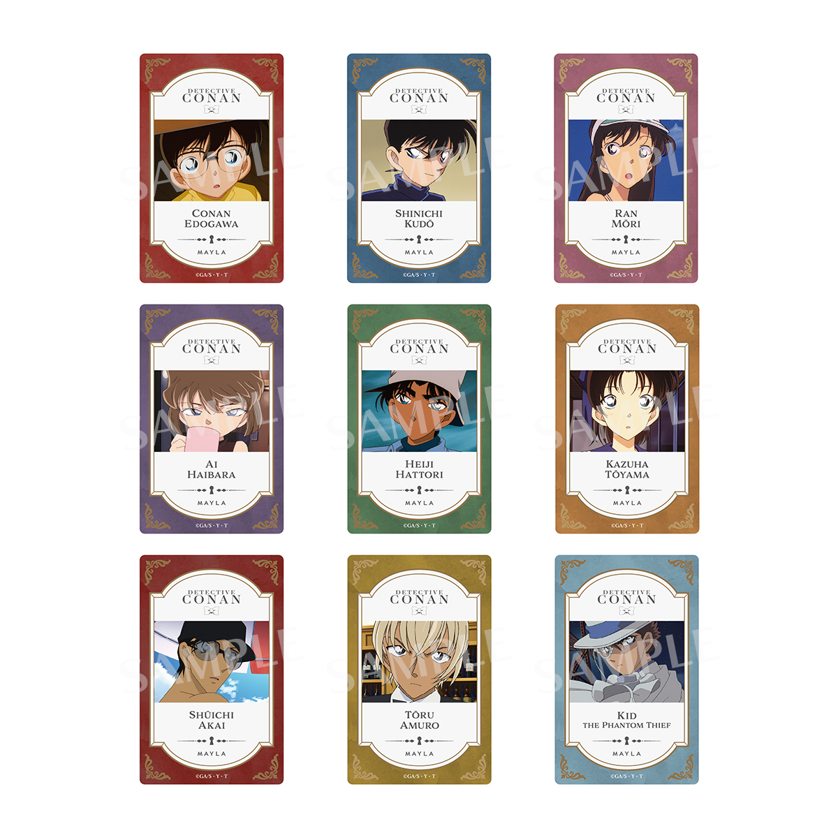 名探偵コナン アイコニック トレーディング クリアカード