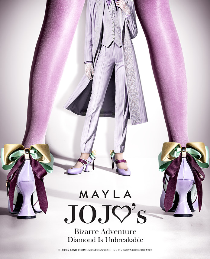ジョジョの奇妙な冒険 ダイヤモンドは砕けない アイコニック シューズ