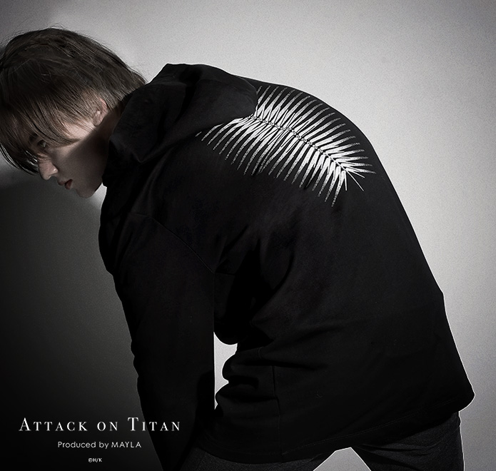 進撃の巨人 終尾のパーカー- mayla classic