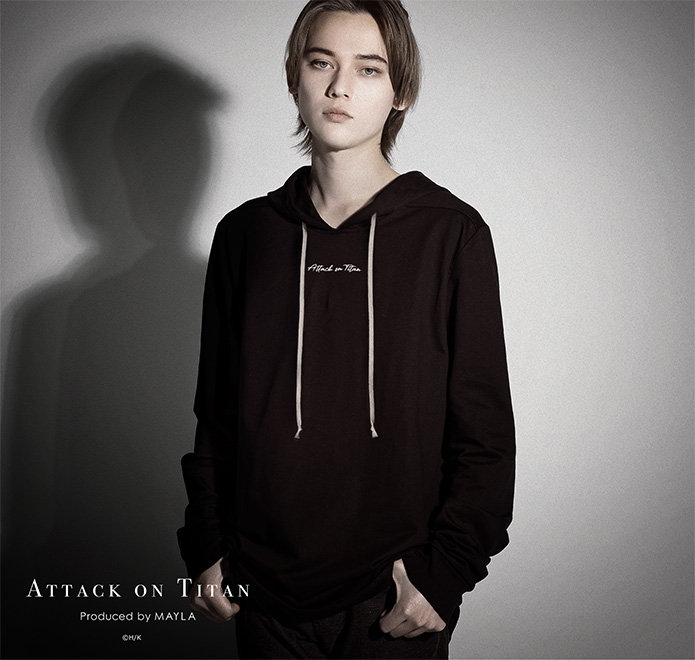 進撃の巨人　終尾のパーカー　Tシャツ　Mサイズ　mayla 進撃の巨人 終尾のパーカー- mayla classic