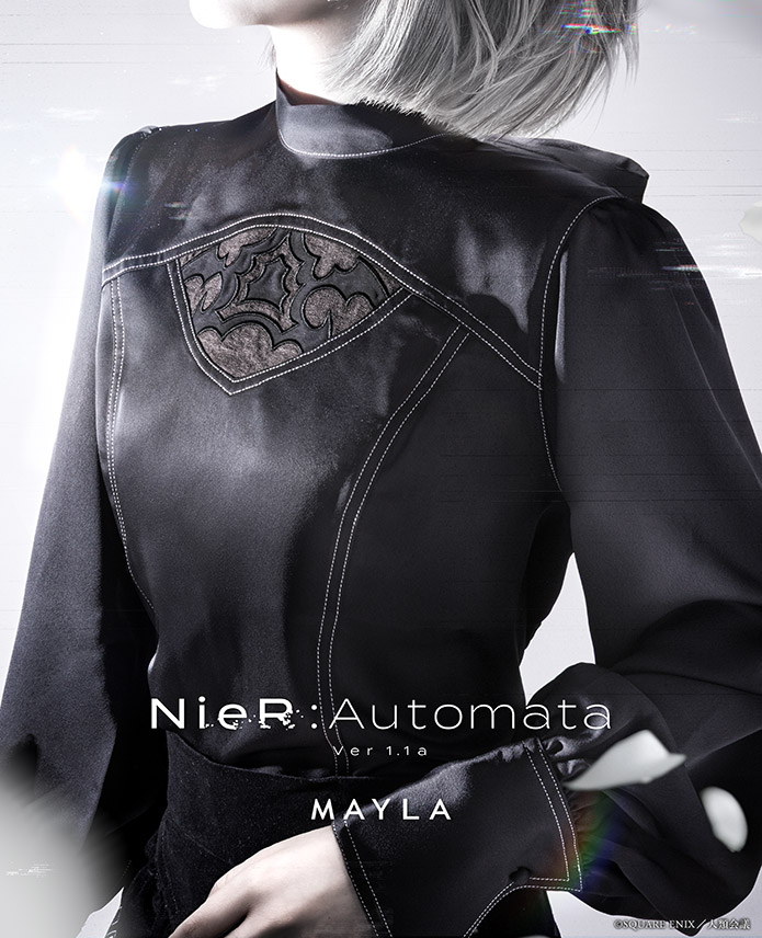 ニーア オートマタ Ver1.1a 2B アイコニック ブラウス- MAYLA